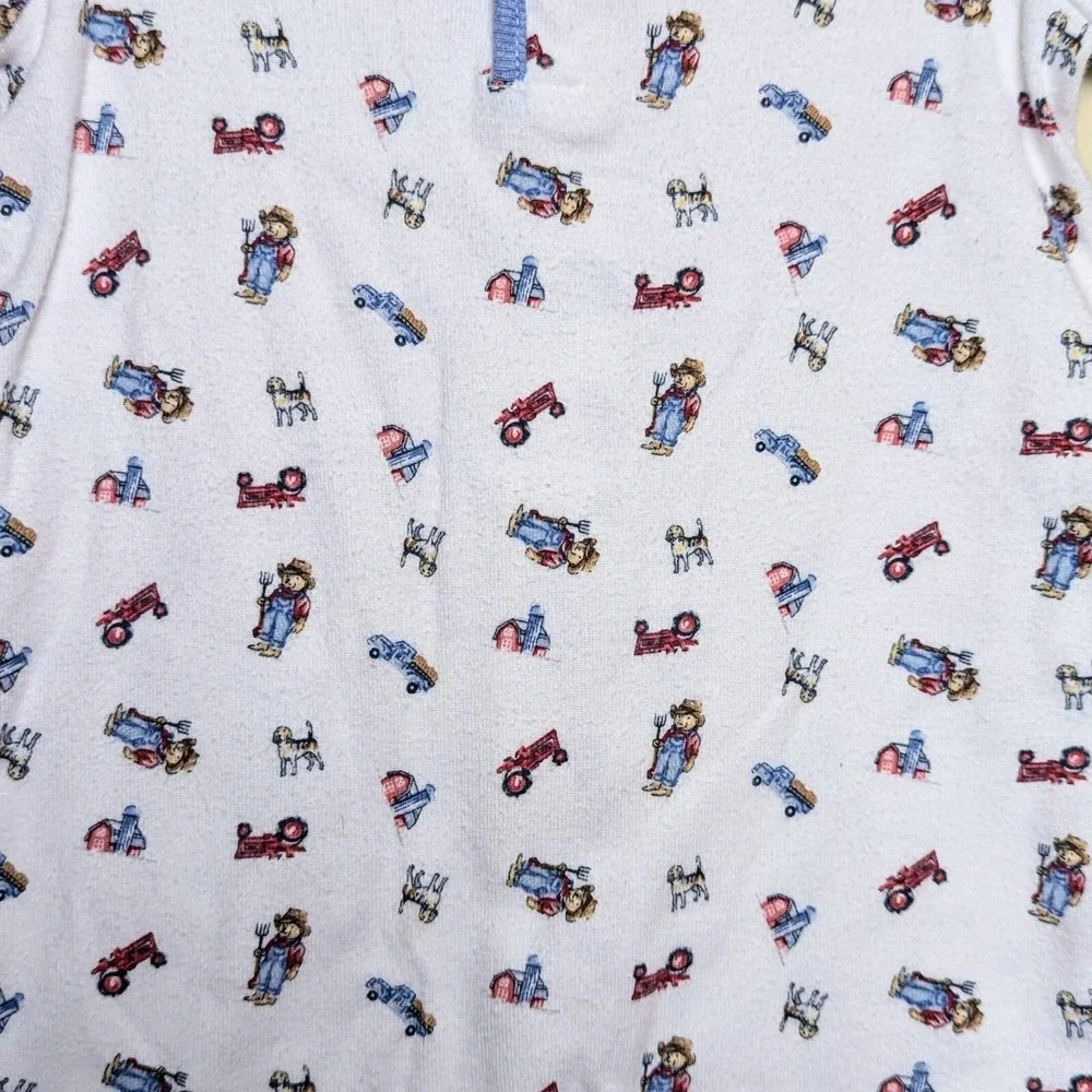 Ralph Lauren Polo Bear Farmer‎ Baby 1 PC Romper Shorts 3 Months